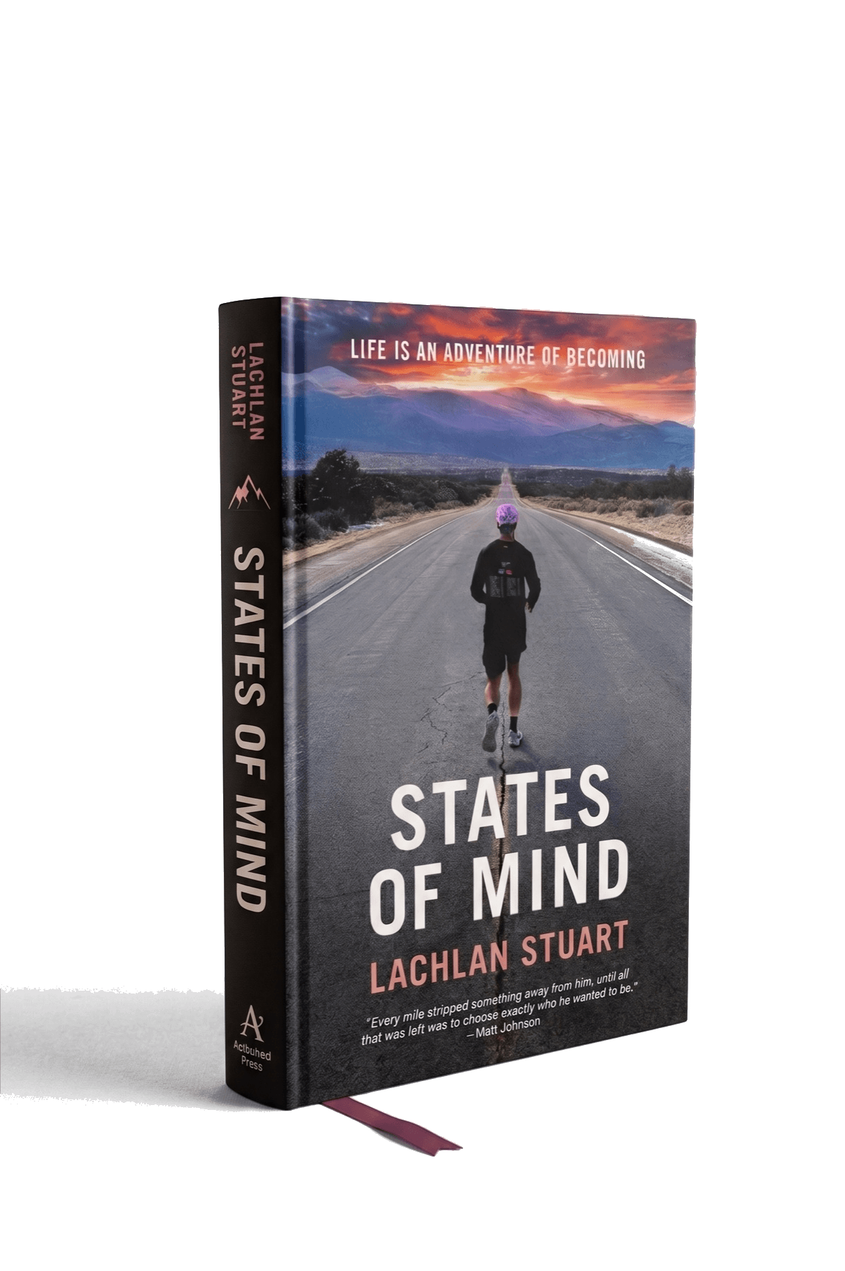 States of Mind — the memoir by Lachlan Stuart, hardcover.